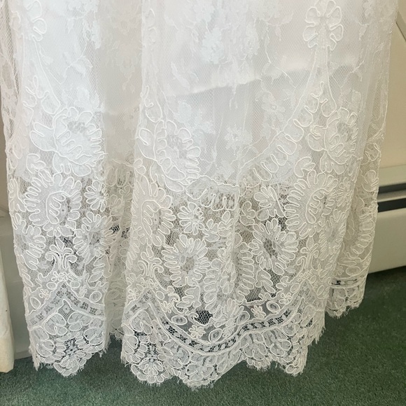 Priscilla of Boston vintage 1980’s lace wedding dress - Picture 5 of 16